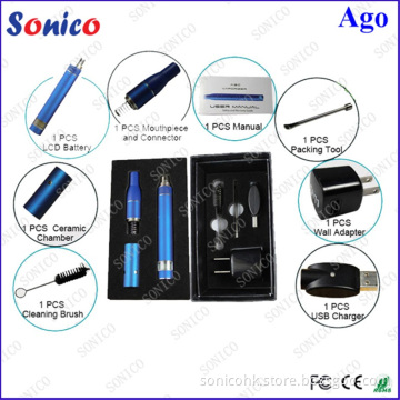 Hot Selling Dry Herb Electronic Cigar Ago G5 with LCD Screen Battery